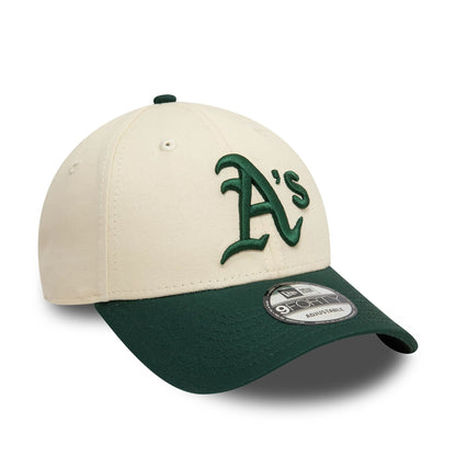 New Era 9FORTY Cap Oakland Athletics Colour Block beige