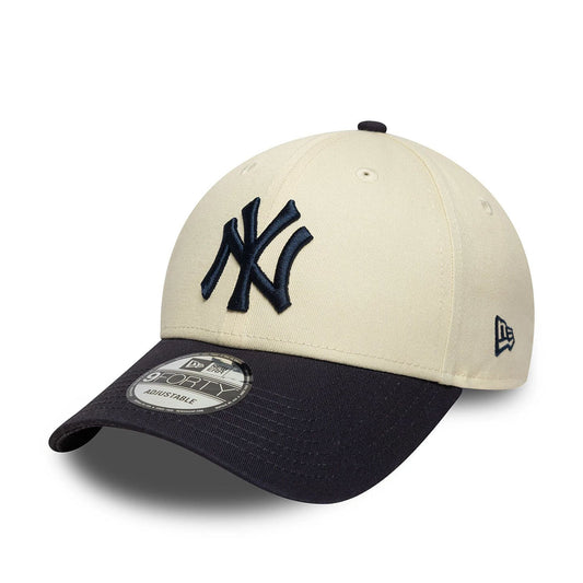 New Era 9FORTY Cap New York Yankees Colour Block beige