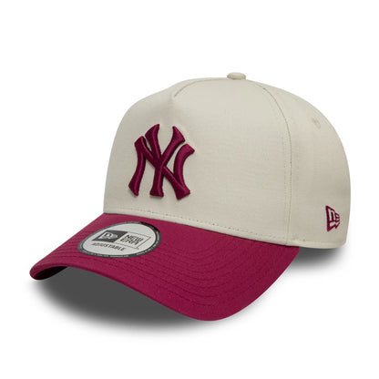 New Era 9FORTY A-Frame Cap New York Yankees World Series Patch cream