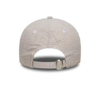 New Era 9TWENTY Cap Oakland Athletics MLB Seersucker light beige