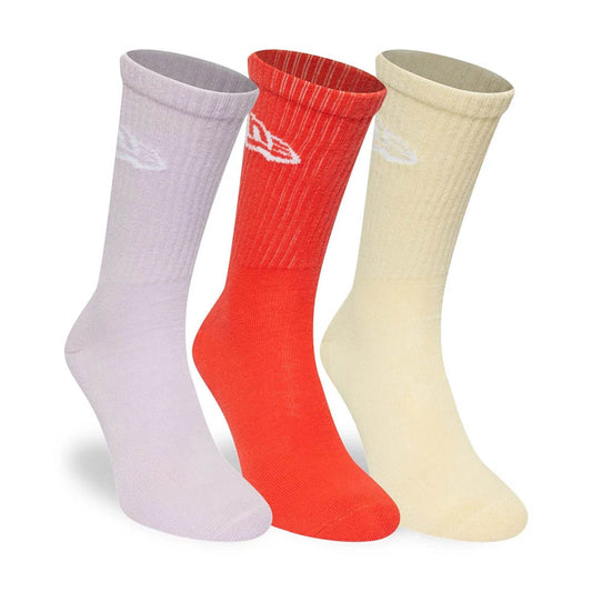 New Era Socken Flag Crew 3er Pack bunt