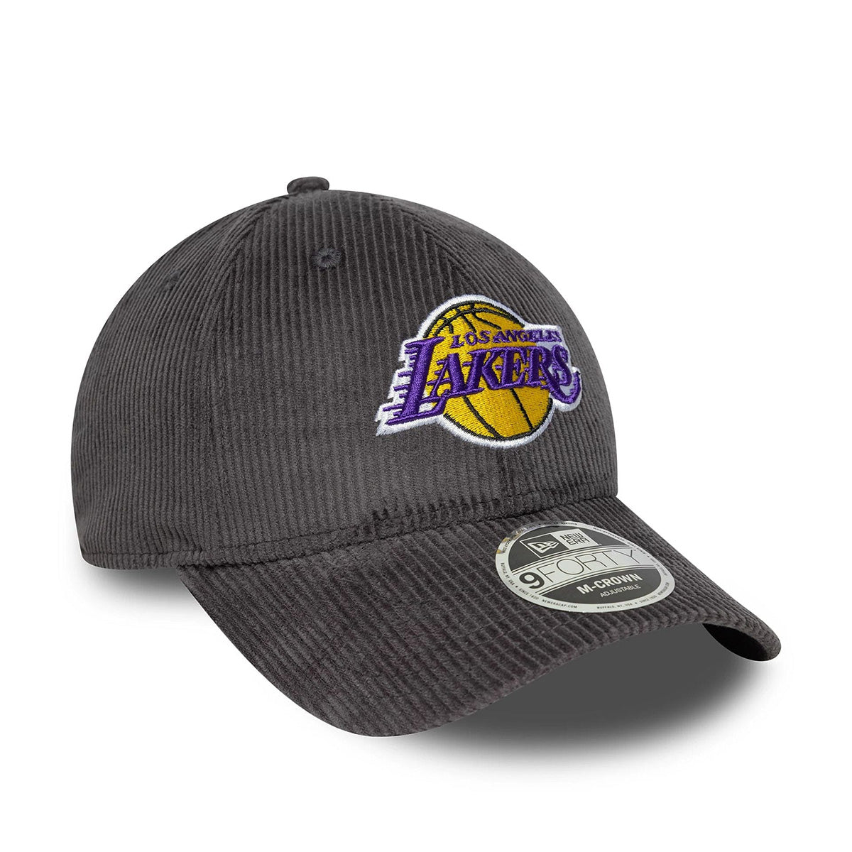New Era 9FORTY M-Crown Cap LA Lakers NBA grey