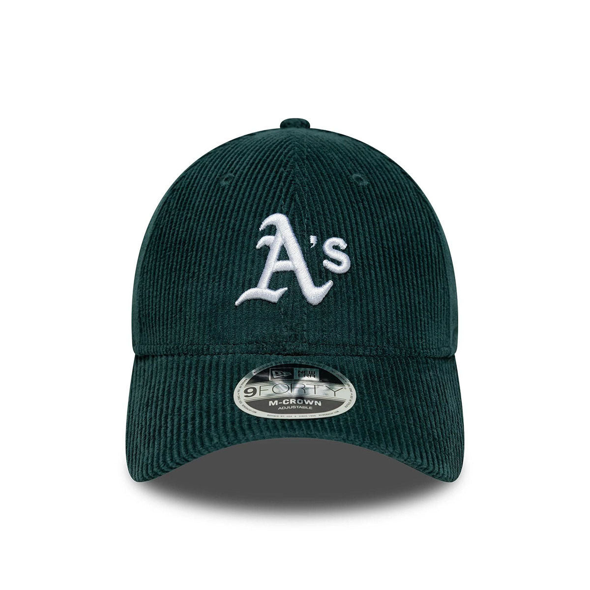 New Era 9FORTY M-Crown Cord Cap Oakland Athletics MLB green