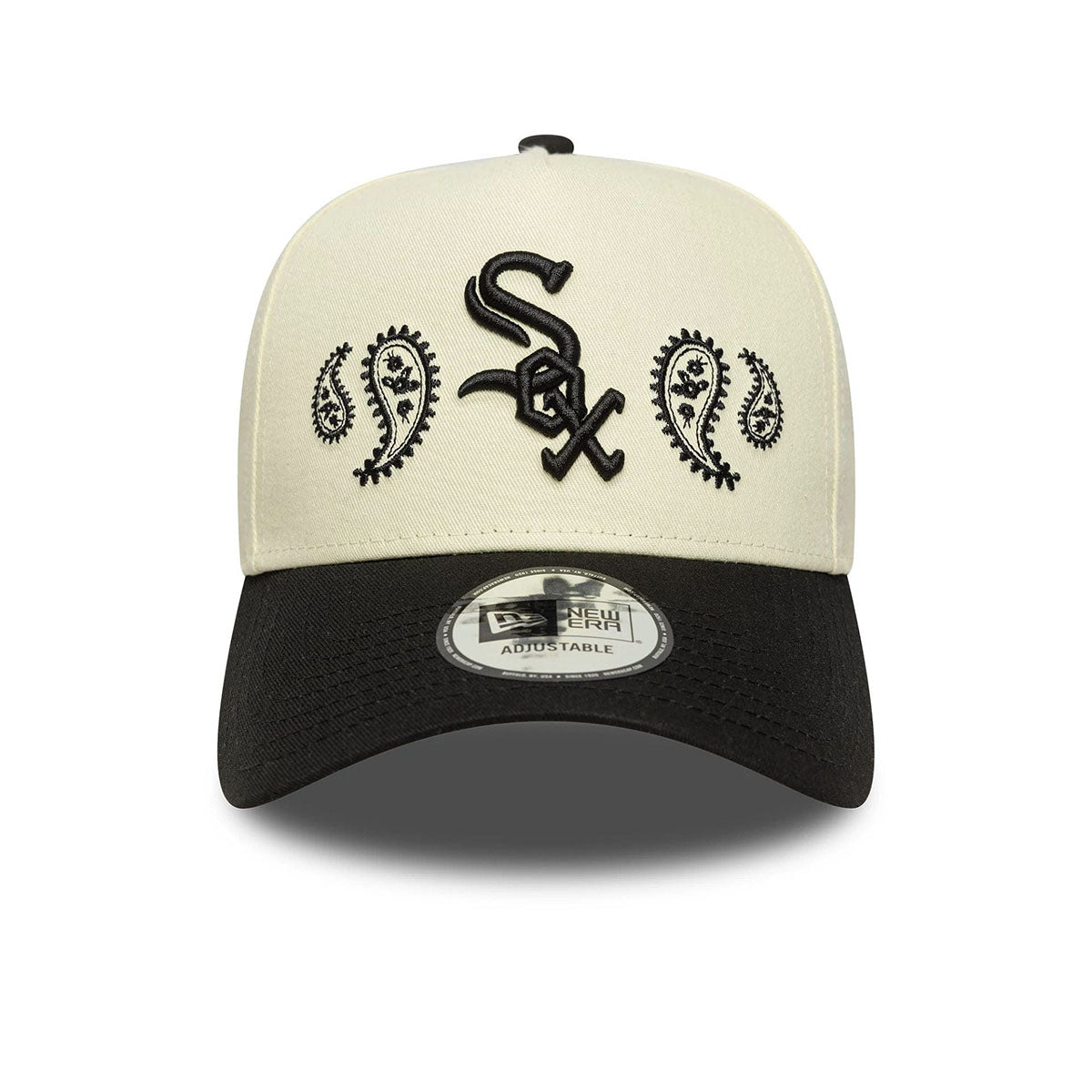 New Era 9FORTY E-Frame Cap Chicago White Sox MLB Paisley white