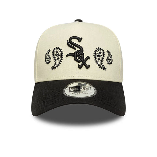 New Era 9FORTY E-Frame Cap Chicago White Sox MLB Paisley white