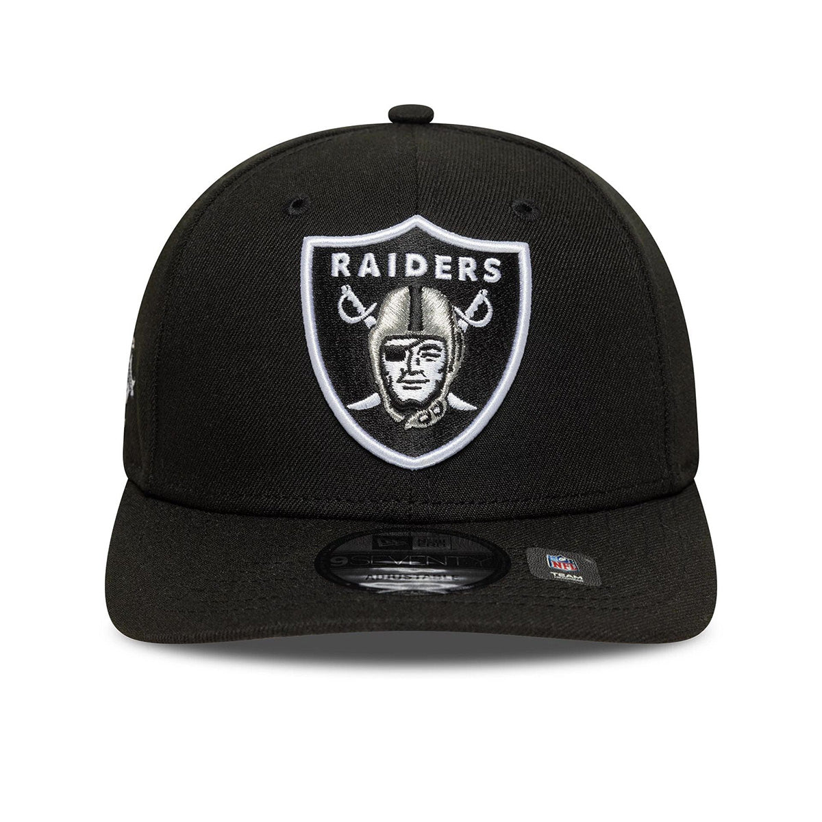 New Era 9SEVENTY Stretch Snap Cap Las Vegas Raiders NFL Patch black