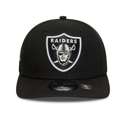 New Era 9SEVENTY Stretch Snap Cap Las Vegas Raiders NFL Patch black