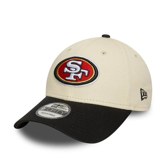 New Era 9FORTY Cap San Francisco NFL Wordmark beige