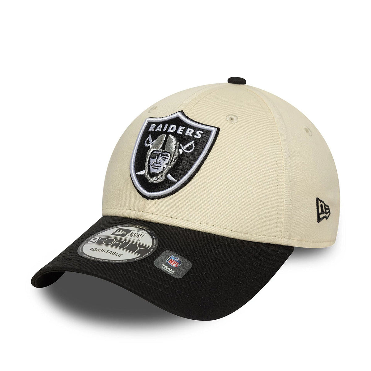 New Era 9FORTY Cap Las Vegas Raiders Wordmark NFL beige