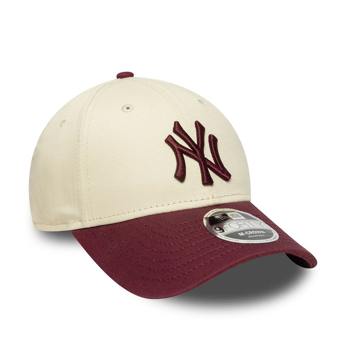 New Era 9FORTY M-Crown Cap New York Yankees MLB Colour Block beige