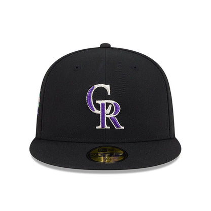 New Era 59FIFTY Cap Colorado Rockies Floral Under Visor black