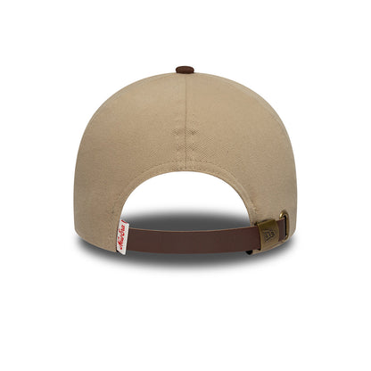 New Era 9FORTY Cap New Era Patch light beige