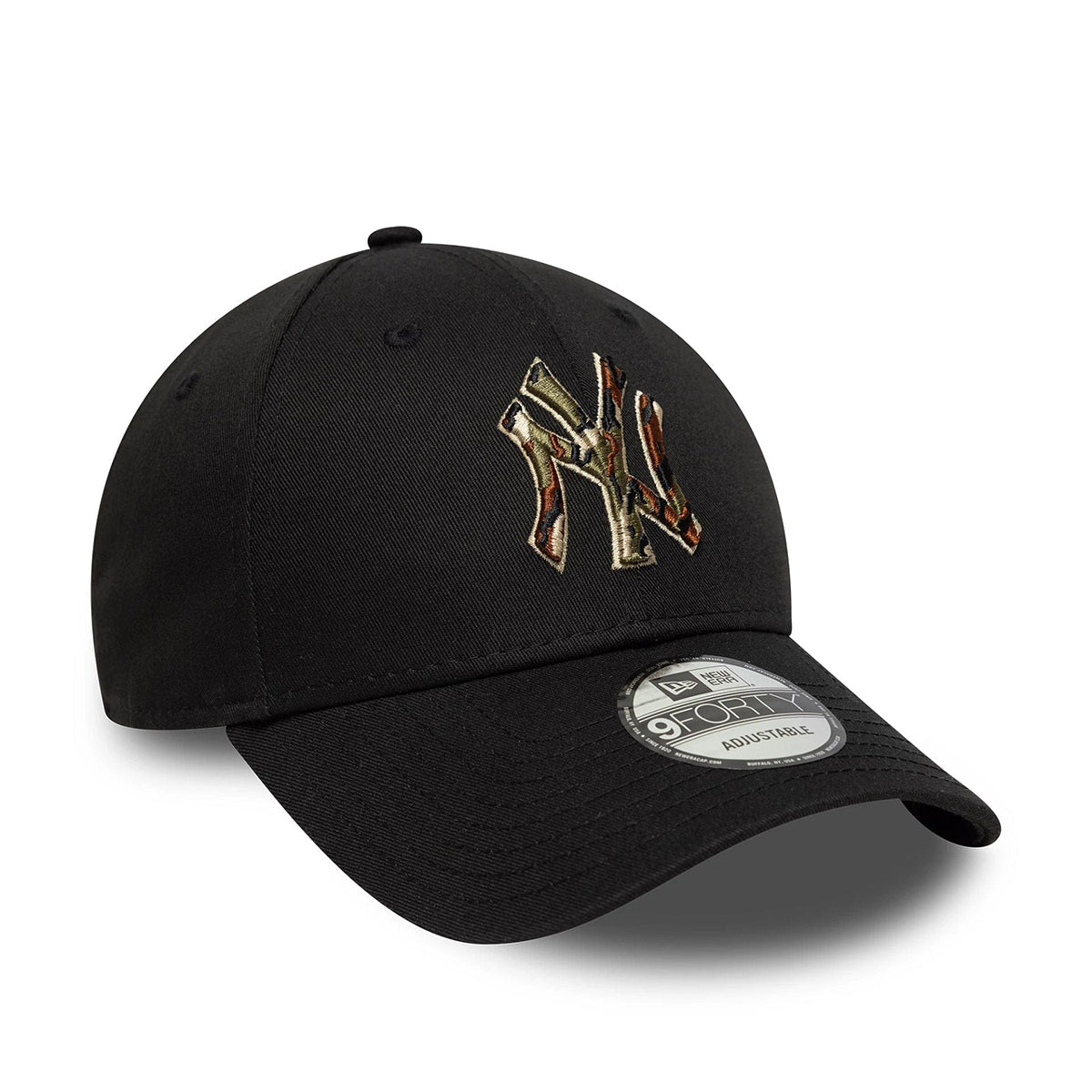 New Era 9FORTY Cap New York Yankees MLB Team Outline Camo black