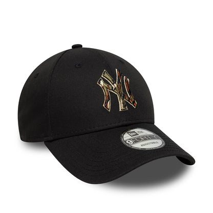 New Era 9FORTY Cap New York Yankees MLB Team Outline Camo black