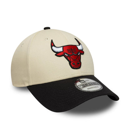 New Era 9FORTY Cap Chicago Bulls NBA Colour Block beige