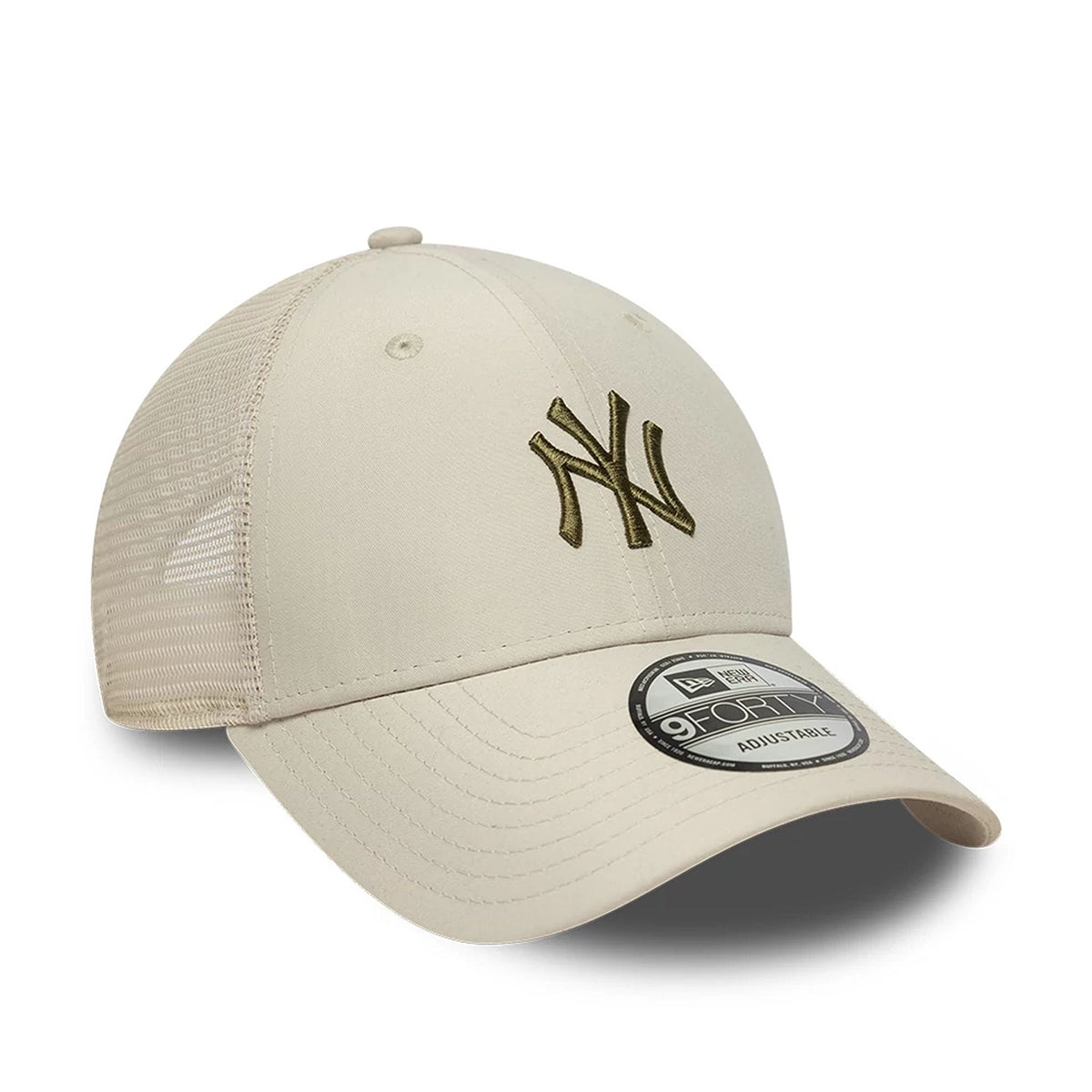 New Era 9FORTY Trucker Cap New York Yankees Homefield 940 beige