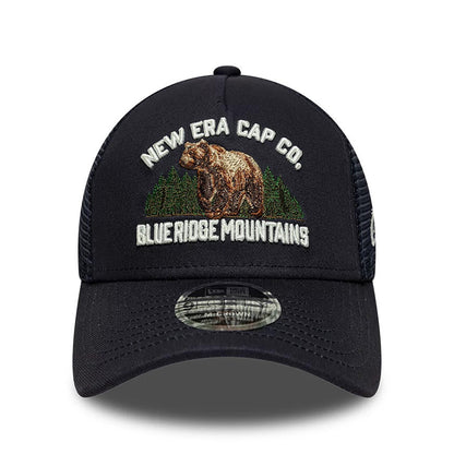 New Era 9FORTY Trucker Cap Graphic navy