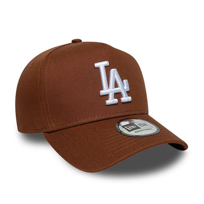 New Era 9FORTY Cap MLB League Essential Los Angeles Dodgers brown
