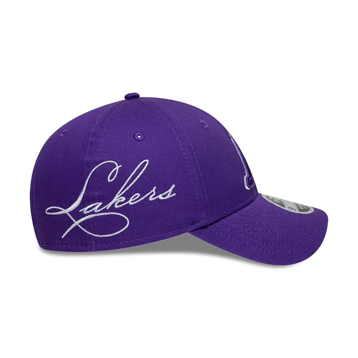 New Era 9FORTY Cap NBA Los Angeles Lakers Side Script purple