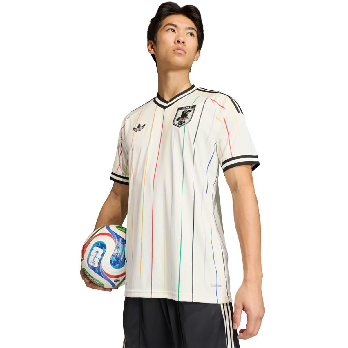 adidas JFA Japan Herren Auswärtstrikot 2026 white