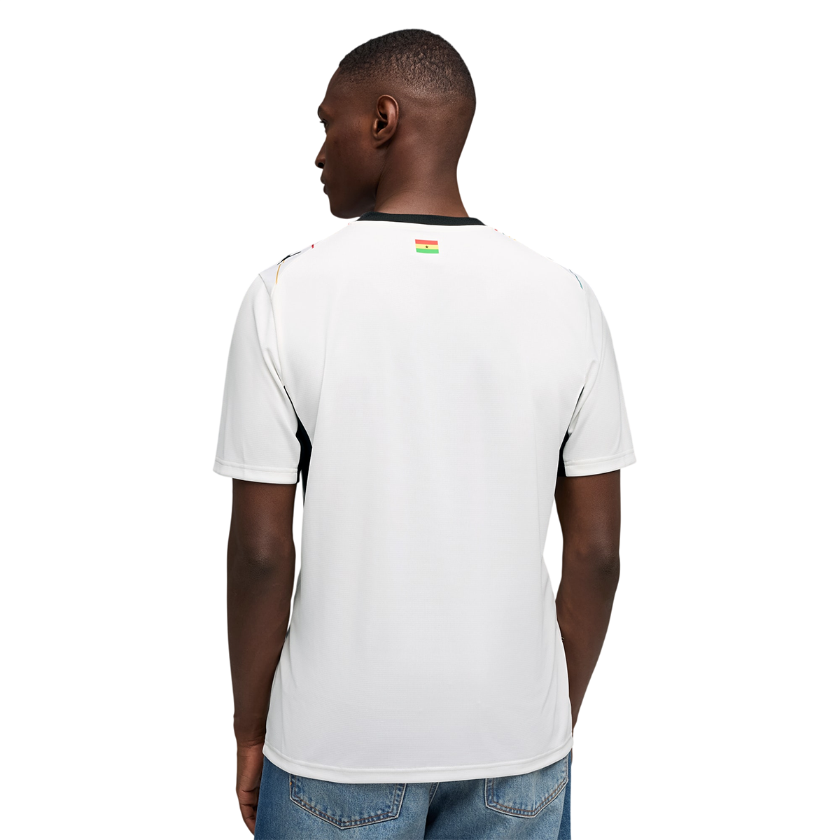 PUMA Ghana Herren Heimtrikot 2026 white/black