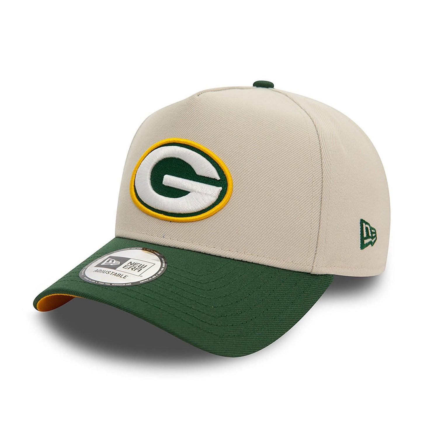 New Era 9FORTY E-Frame Cap Green Bay Packers NFL beige