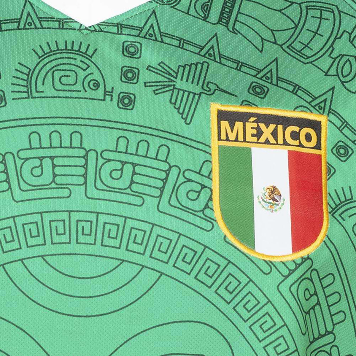 JELEX Herren Mexico Trikot Retro History green