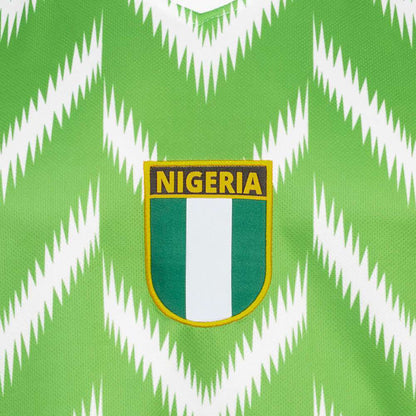 JELEX Herren Nigeria Trikot Retro History green