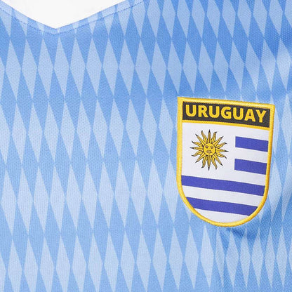 JELEX Herren Uruguay Trikot Retro History blue