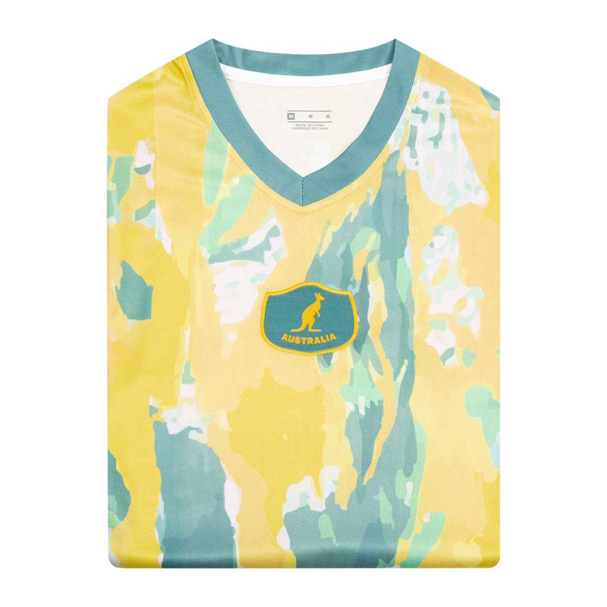 JELEX Herren Australien Trikot Retro History yellow