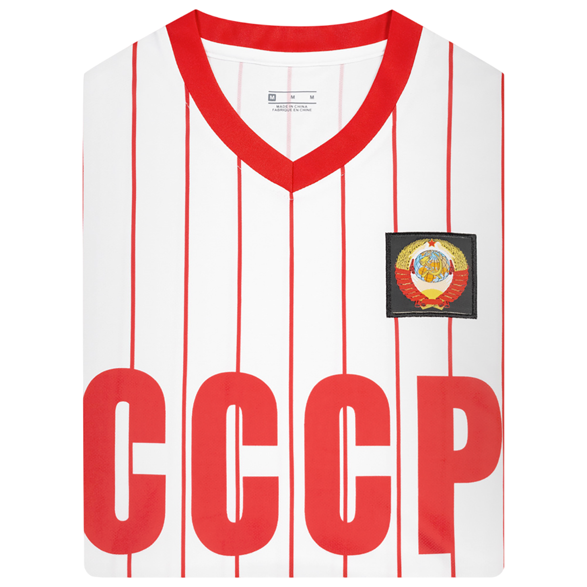 JELEX Herren Sowjetunion Auswärtstrikot Retro History white/red