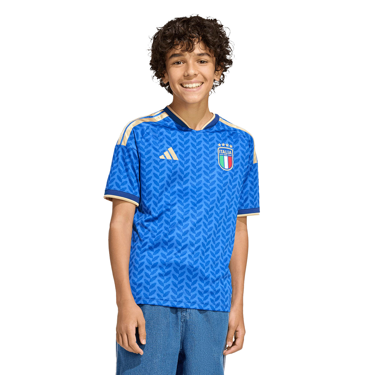 adidas Italien Kinder Heimtrikot 2026 blue