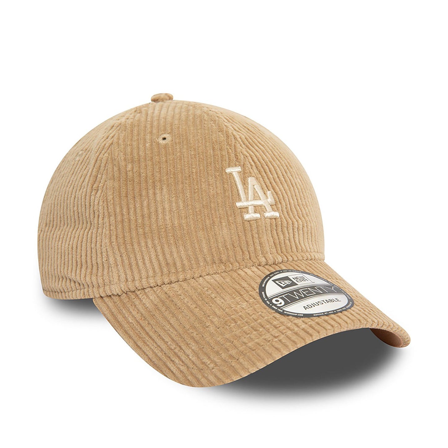 New Era 9TWENTY Cap LA Dodgers Cord beige