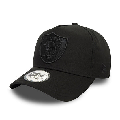 New Era 9FORTY E-Frame Trucker Cap Las Vegas Raiders Monochrome black/black