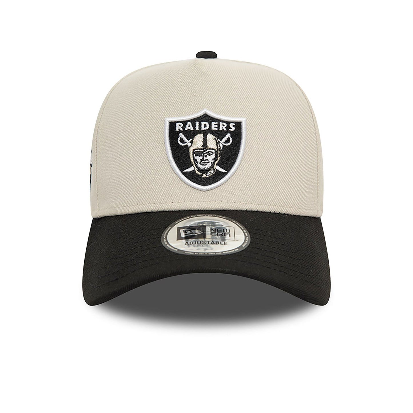 New Era 9FORTY E-Frame Cap Las Vegas Raiders NFL beige