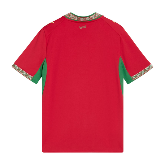 PUMA Marokko Kids Heimtrikot 2026 fast red/victory gold