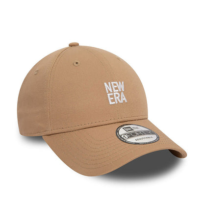 New Era 9FORTY Cap Brand Logo brown