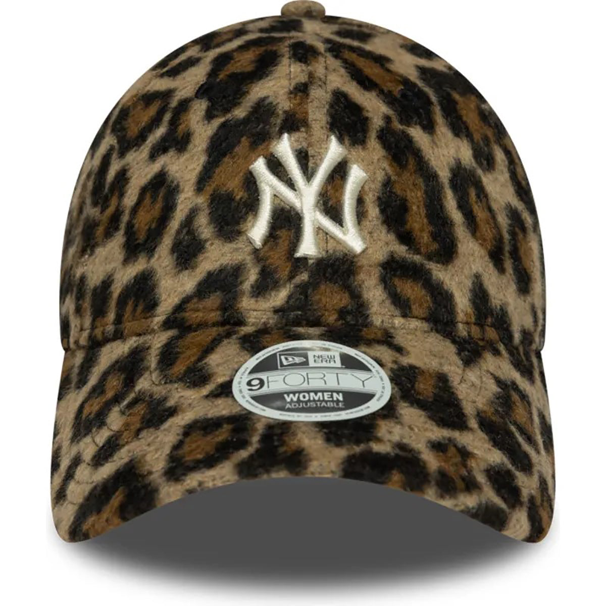 New Era 9FORTY Women Cap New York Yankees Cosy Animal brown
