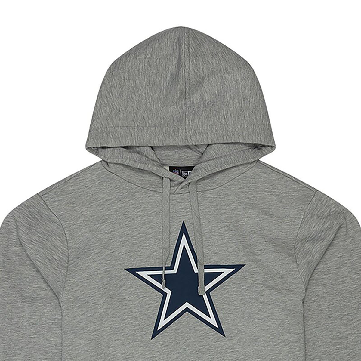 New Era Herren Hoodie NFL Dallas Cowboys Logo grau