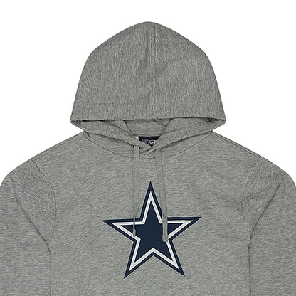 New Era Herren Hoodie NFL Dallas Cowboys Logo grau