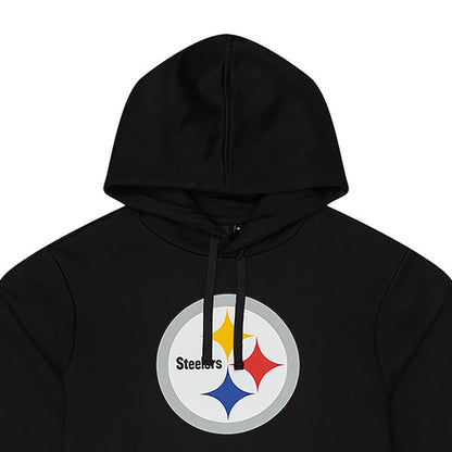 New Era Herren Hoodie NFL Pittsburgh Steelers Logo schwarz