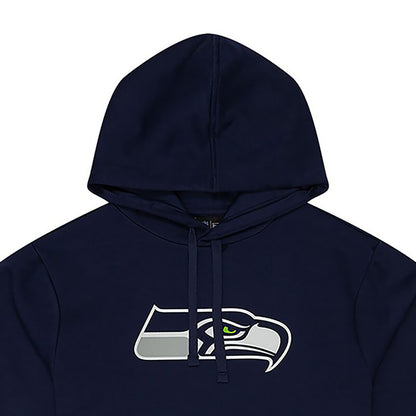 New Era Herren Hoodie NFL Seattle Seahawks Logo navy