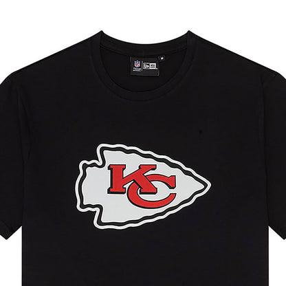 New Era Herren T-Shirt NFL Kansas City Chiefs Logo schwarz