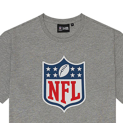 New Era Herren T-Shirt NFL Shield Logo grau