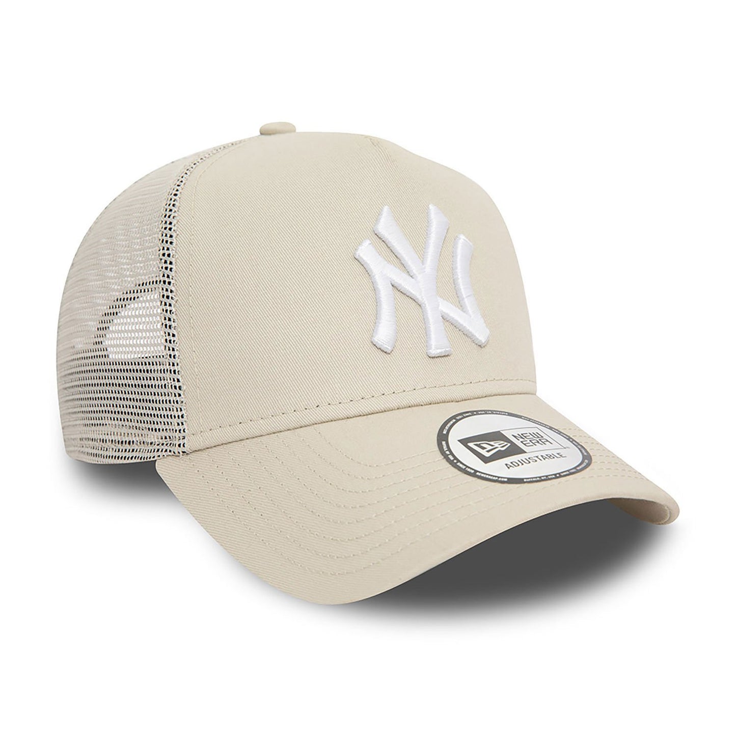 New Era Trucker Cap New York Yankees League Essential stone