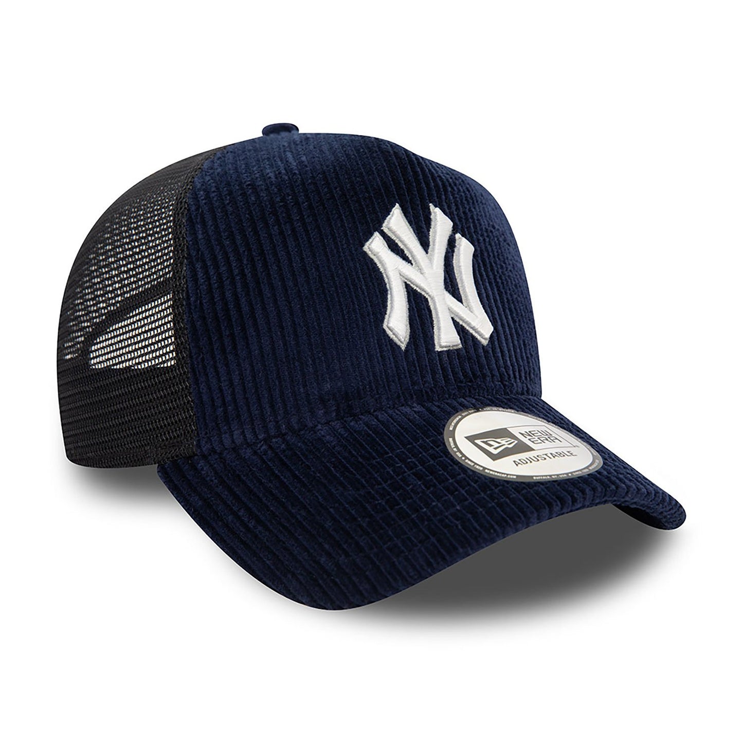 New Era 9FORTY E-Frame Trucker Cap New York Yankees MLB Cord navy