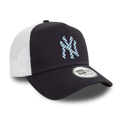 New Era Trucker Cap New York Yankees Seasonal Infill navy
