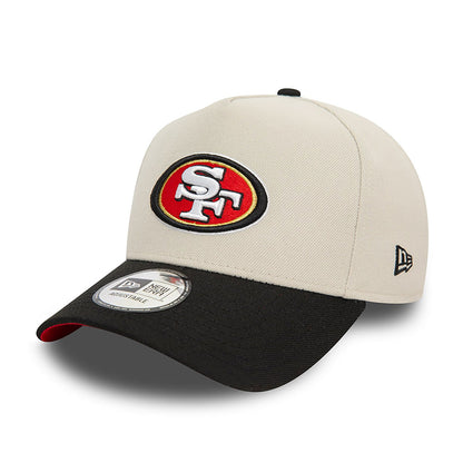 New Era 9FORTY E-Frame Cap San Francisco 49ers NFL beige