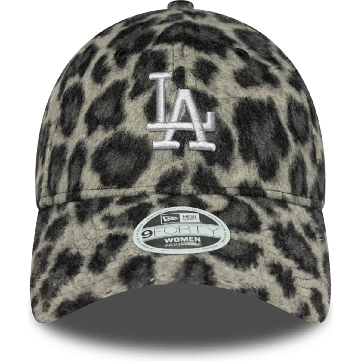 New Era 9FORTY Women Cap LA Dodgers Cosy Animal dark green/black