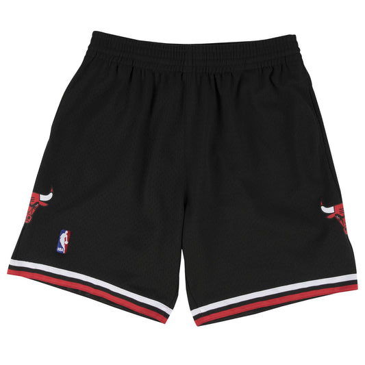Mitchell & Ness Road Alternate 97-98 Swingman Shorts Chicago Bulls black/red